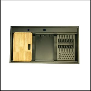 سینک ظرفشویی ویتو مدل VD90 مشکی